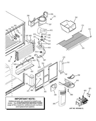 Freezer section