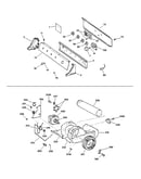 Backsplash, blower & drive assembly