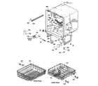 GE GSD1000G00WW body parts diagram