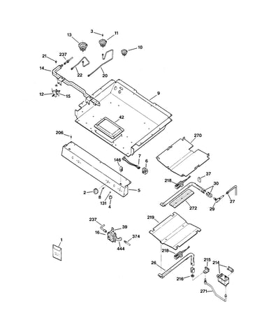 Gas & burner parts