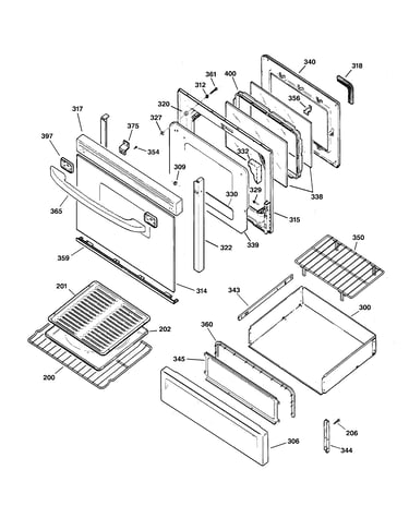 Door & drawer parts
