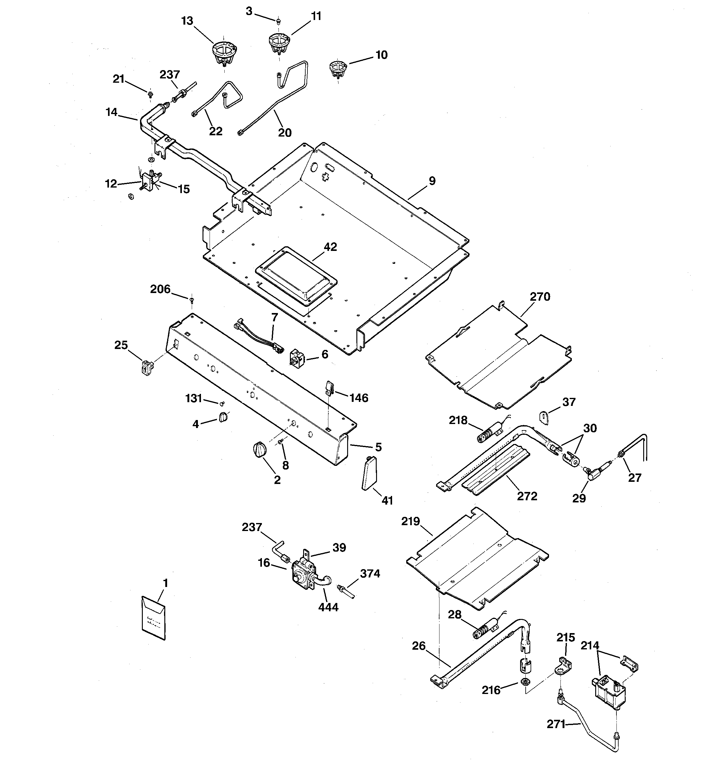 GAS & BURNER PARTS