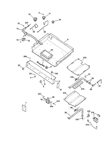 Gas & burner parts