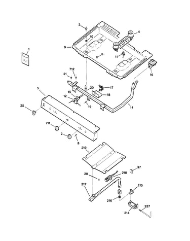 Gas & burner parts