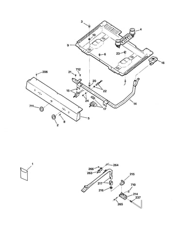 Gas & burner parts