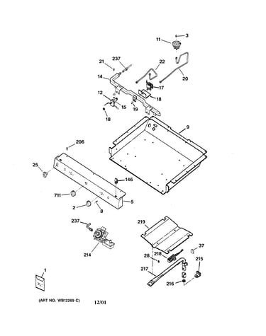 Gas & burner parts