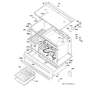 GE JCS57Y1WW body & drawer parts diagram