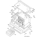GE JCS57Y4WW body & drawer parts diagram