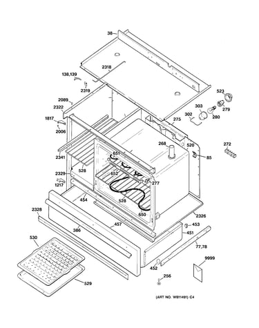 Body & drawer parts
