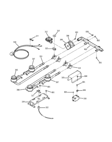 Gas & burner parts