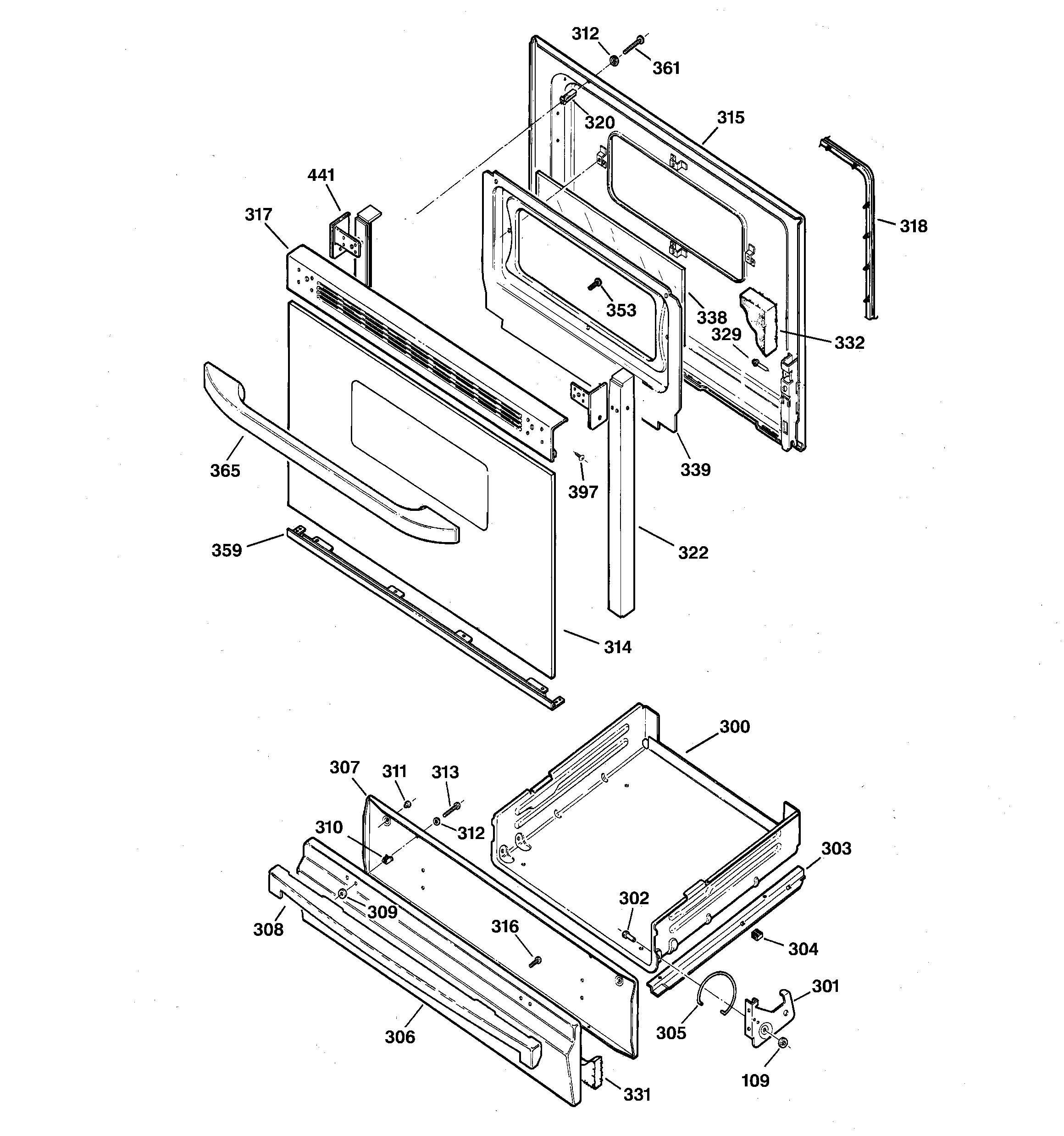 Door & drawer parts
