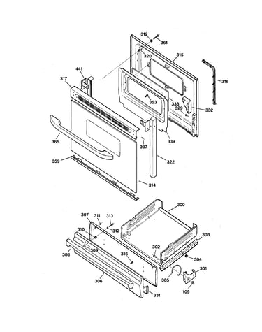 Door & drawer parts