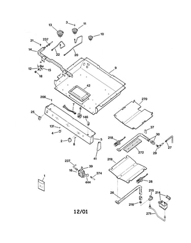 Gas & burner parts