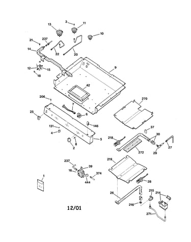 Gas & burner parts