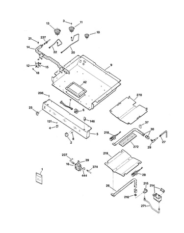 Gas & burner parts