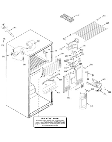 Freezer section