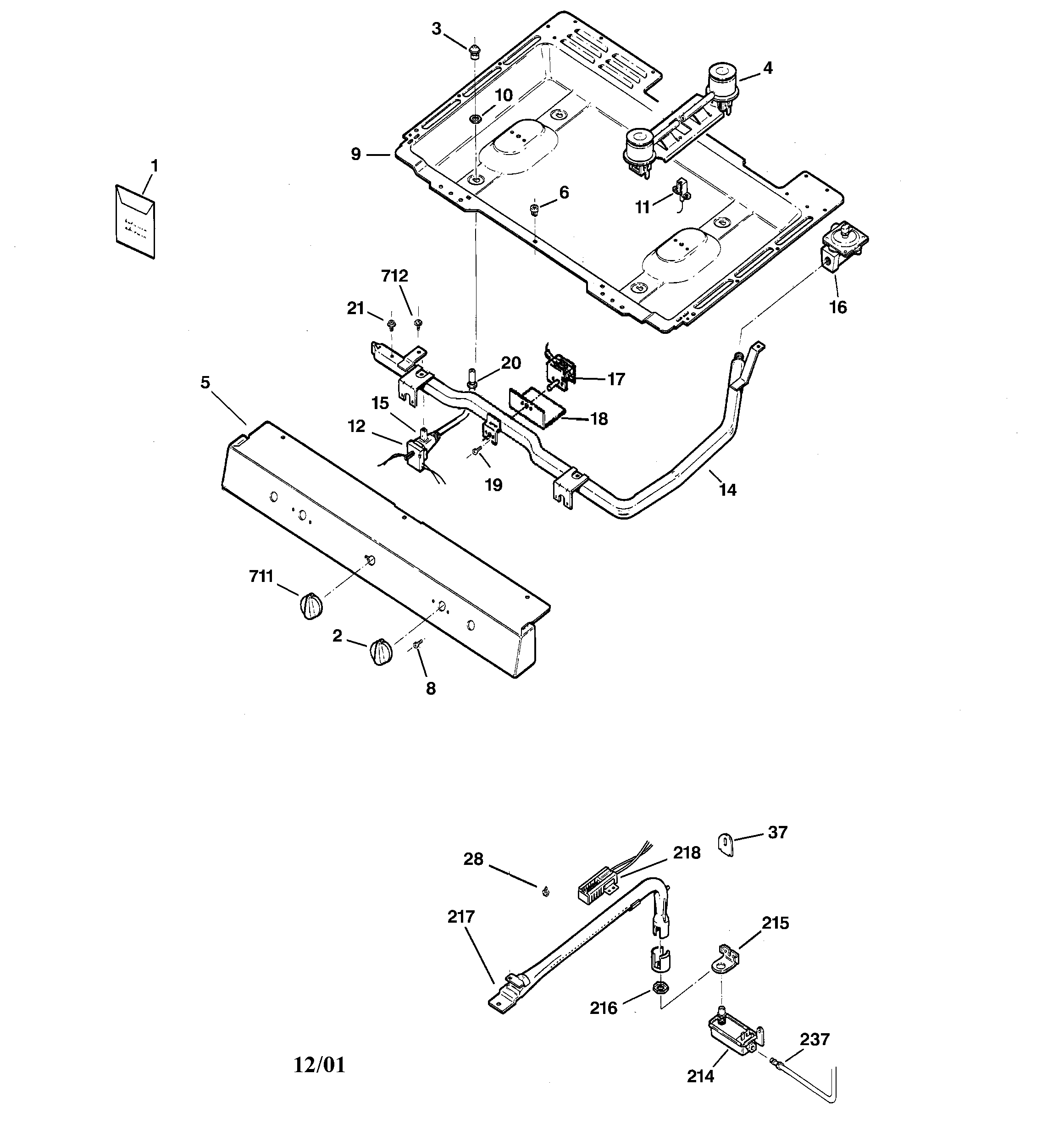 GAS & BURNER PARTS