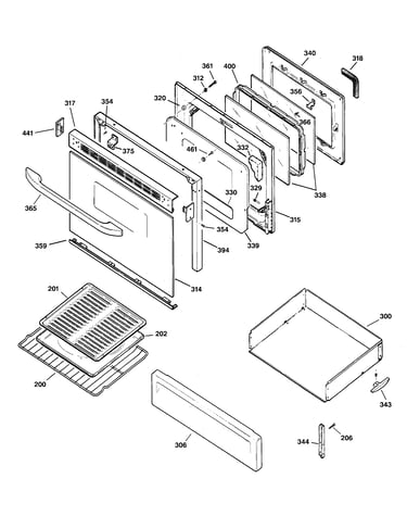 Door & drawer parts