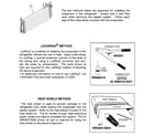 Hotpoint HTS22CBMARWW evaporator instructions diagram