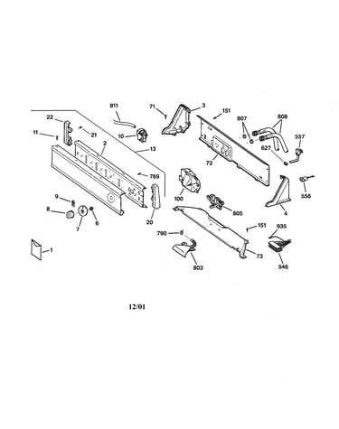 Controls & backsplash
