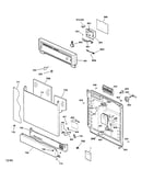 Escutcheon & door assembly