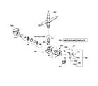 Kenmore 36314231100 motor-pump mechanism diagram