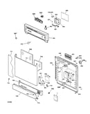 Escutcheon & door assembly