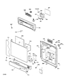 Escutcheon & door assembly