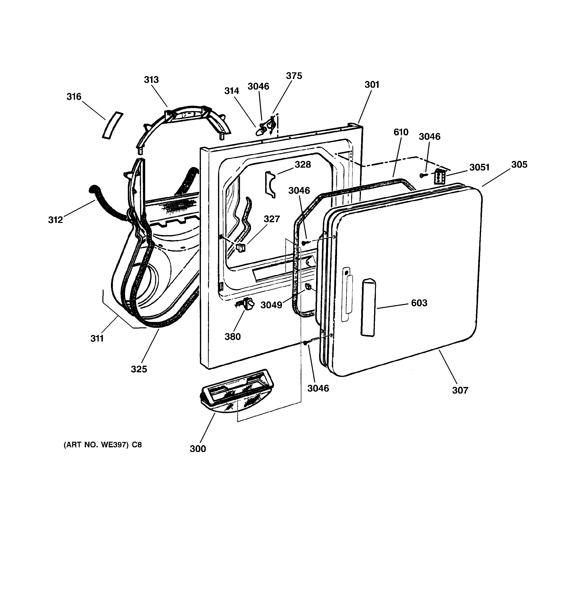 FRONT PANEL & DOOR