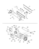 Backsplash, blower & drive assembly