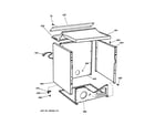 GE DHSR333GA2WB cabinet diagram