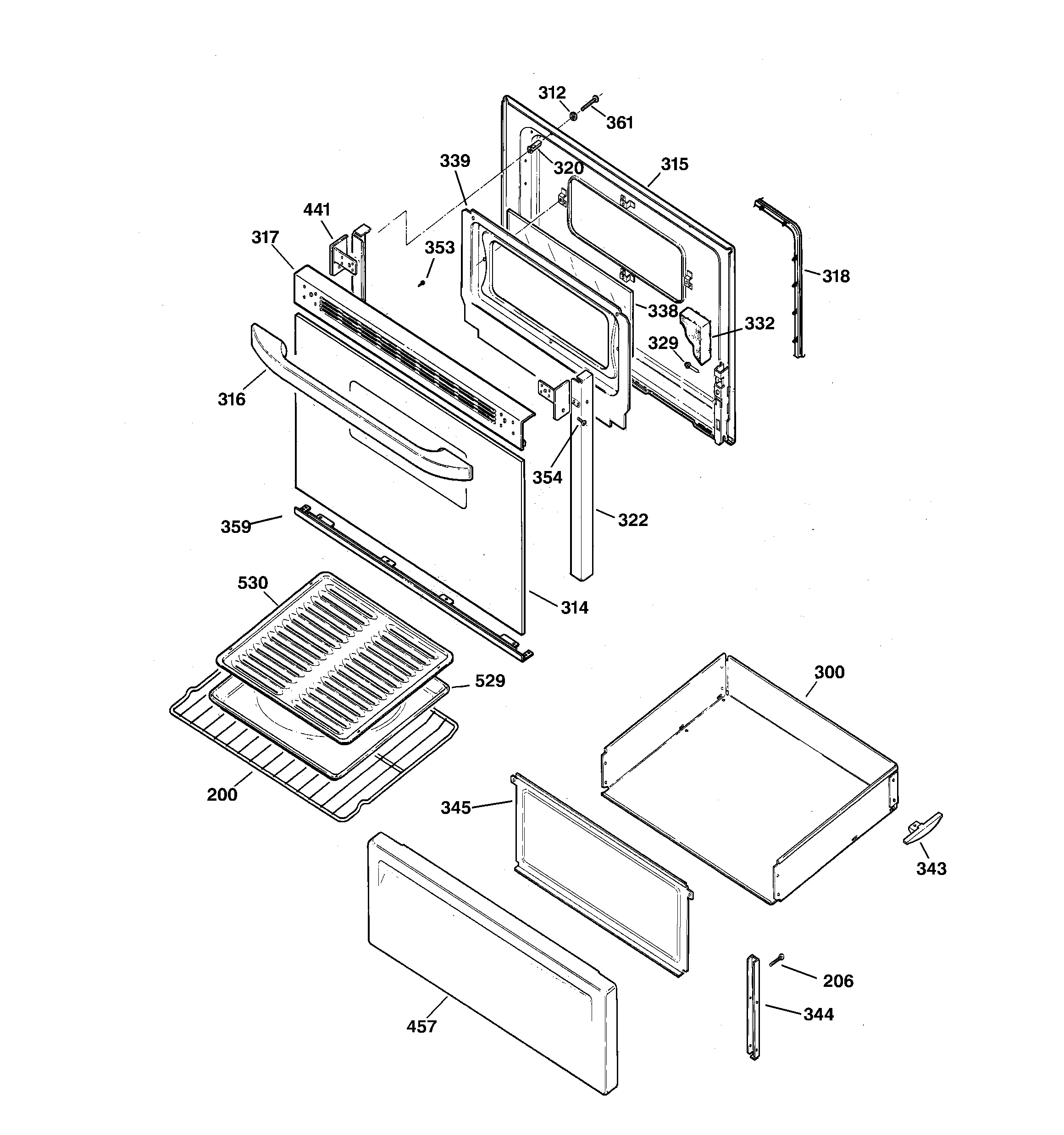 Door & drawer parts