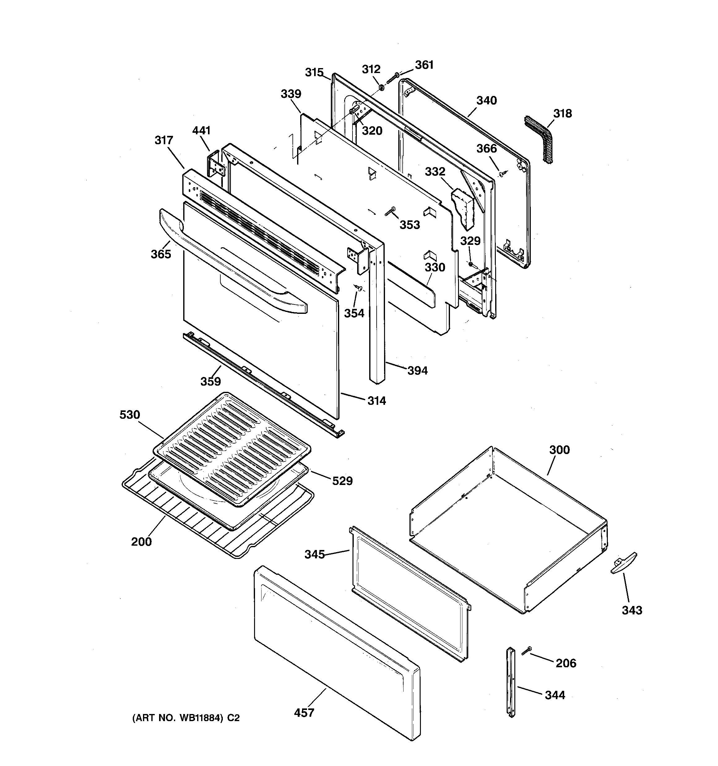 Door & drawer parts