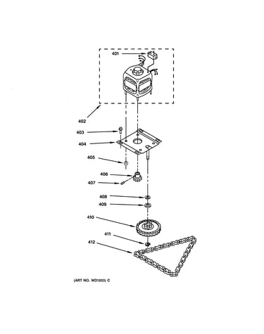 Motor & drive parts
