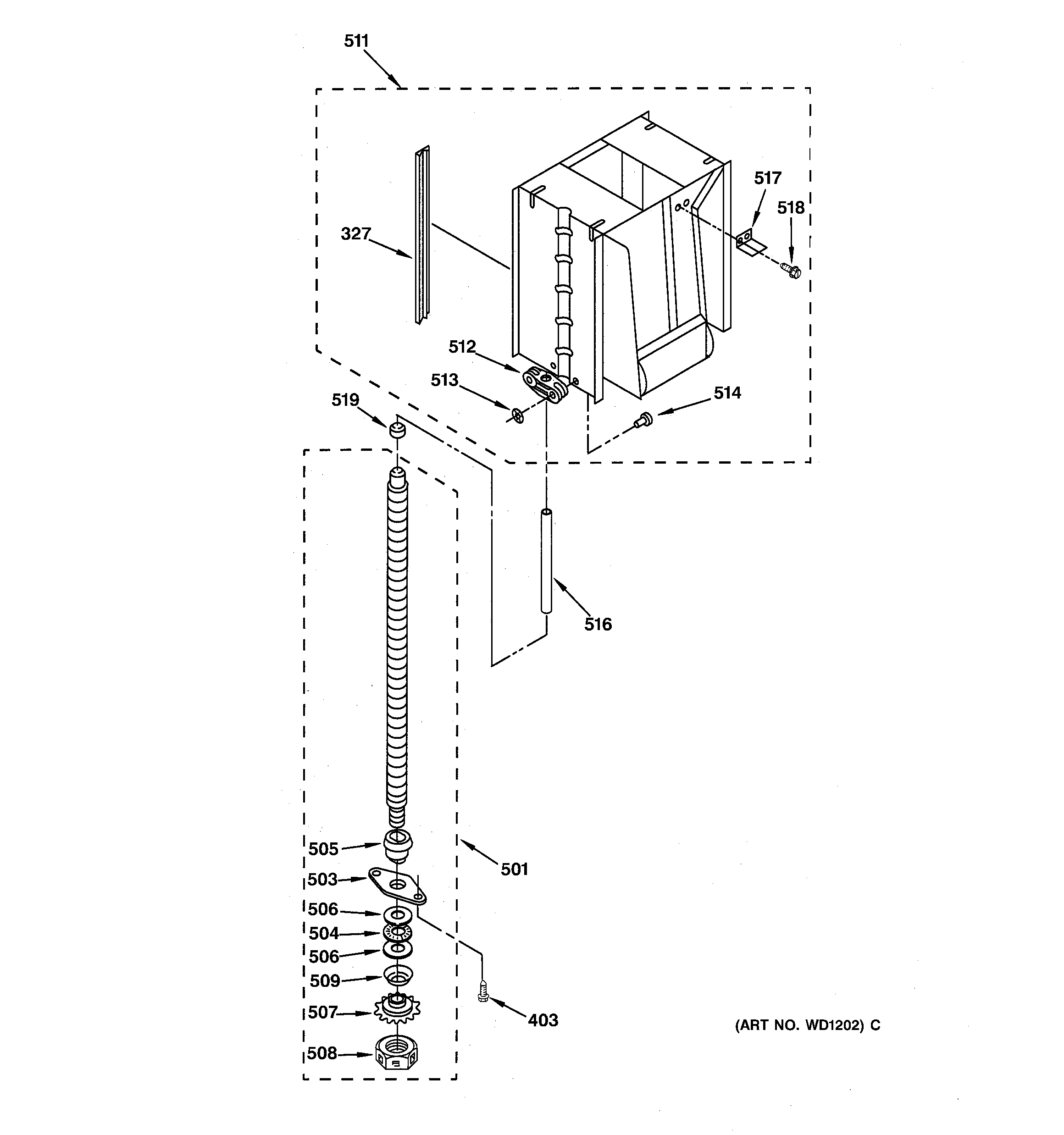 Powerscrew & ram parts