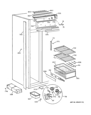 Freezer section