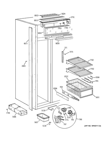 Freezer section