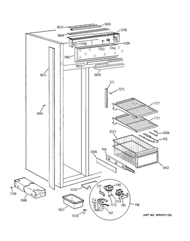 Freezer section