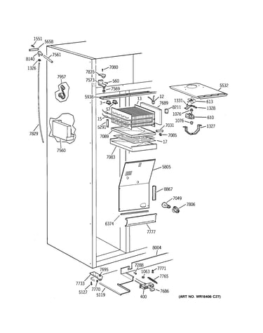 Freezer section