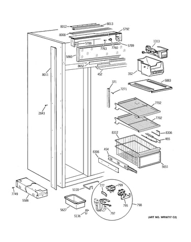 Freezer section