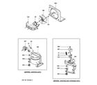 GE AHG40LAG2 fan & compressor diagram