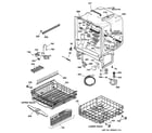 GE GHD5015F01AA body parts diagram