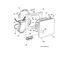 GE EGD2000A0WW front panel & door diagram