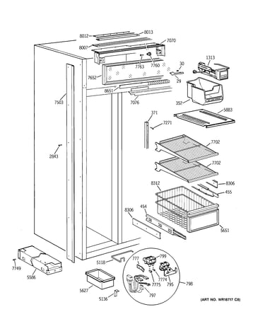 Freezer section