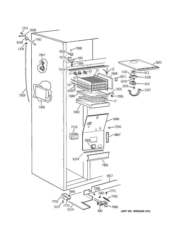 Freezer section