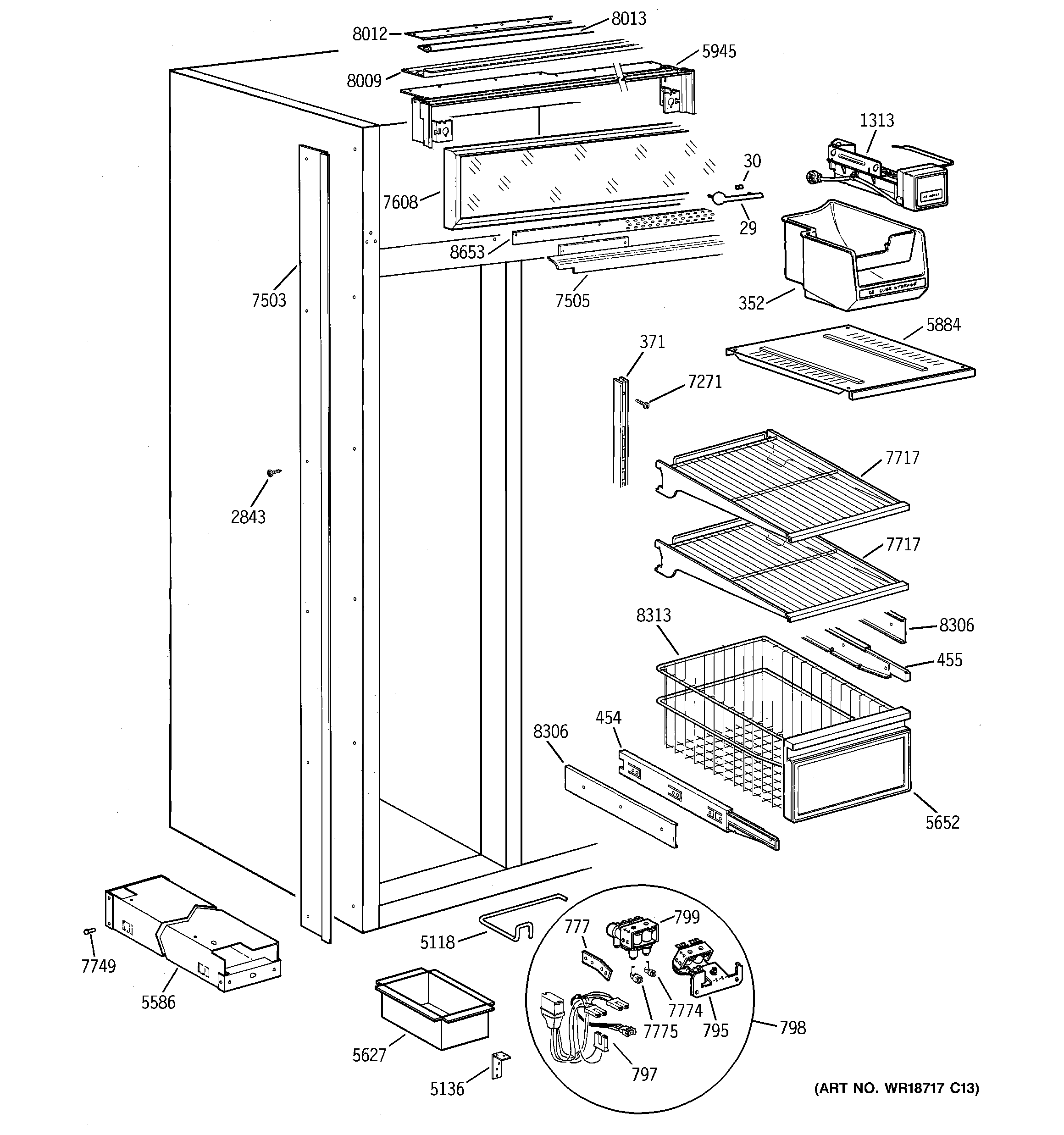 Freezer section
