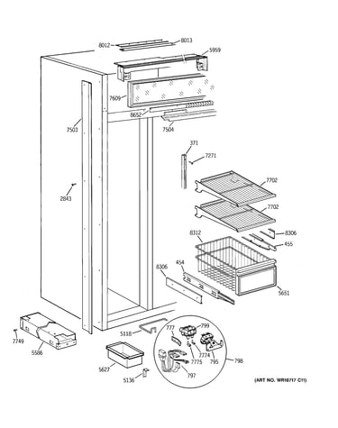Freezer section