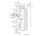 GE ZISS42NCBSS fresh food door diagram