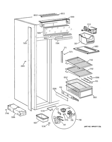 Freezer section