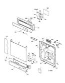 Escutcheon & door assembly